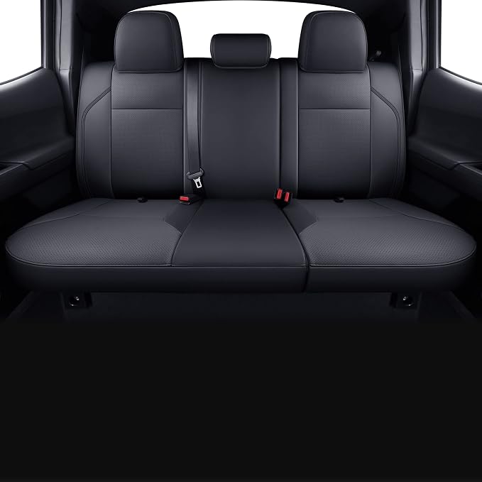 LUCKYMAN CLUB Rear Seat Covers Custom Fit by LUCKYMANCLUB