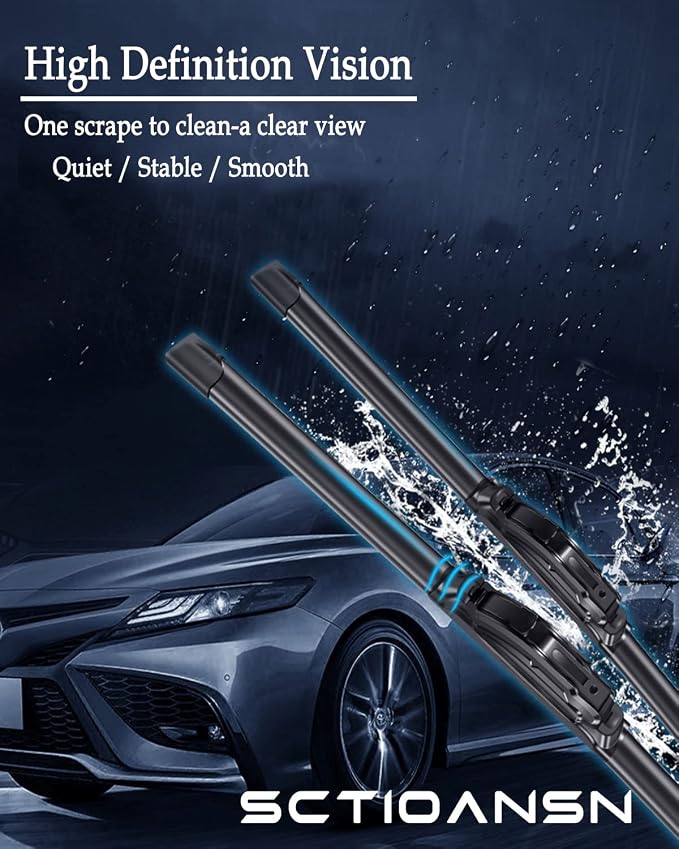 3Pcs Windshield Wiper Blades for 2017-2021 2022 Honda CRV CR-V, Original - Image 4