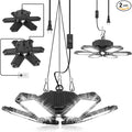SEOBIOG 2 Pack Plug in Garage Light, Upgraded 200W 20000LM Linkable LED Shop by SEOBIOG