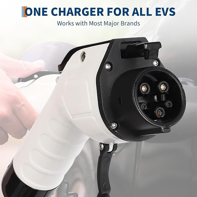 Level 2 EV Charger, 32A 240V Voltage, NEMA 14-50 Plug, 25ft Cable, Adjustable - Image 2