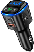 Bluetooth 5.3 FM Transmitter Car Adapter Wireless Radio Adapter HiFi Bass Sound by SONRU