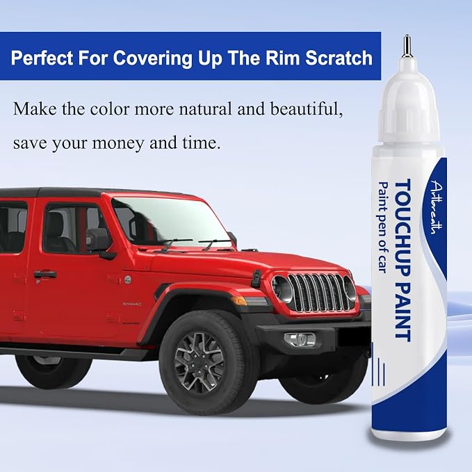 Firecracker Red Touch Up Paint for JEEP-Exact Match–Chips and Nicks Car Paint - Image 6