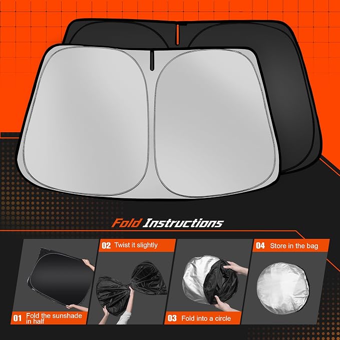Custom Fit Windshield Sun Shade - Image 6