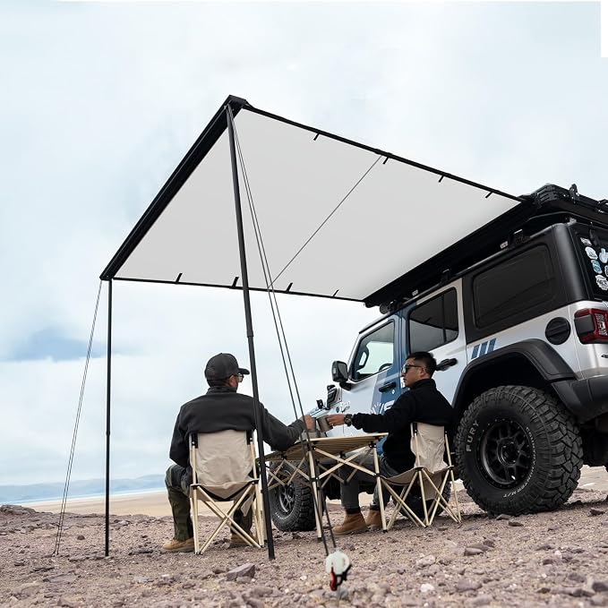 NOVSIGHT Car Side Off Road Awning 8.2 x 10ft, Waterproof Pull-Out by NOVSIGHT