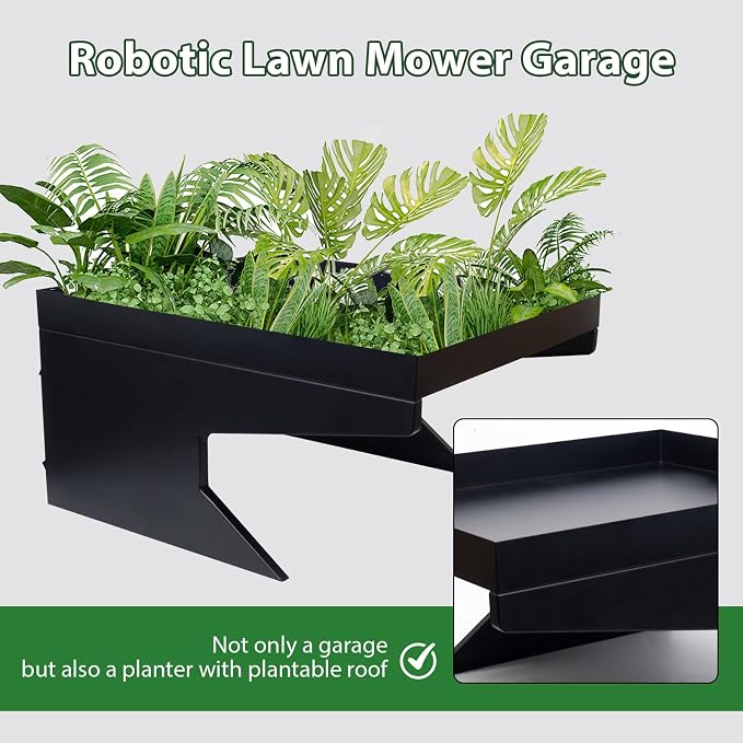 Weatherproof Robotic Lawn Mower Garage - Image 2