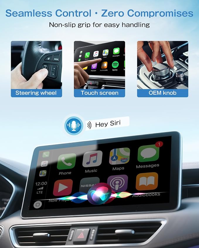 Wireless CarPlay Adapter for iPhone, 3X Faster Auto-Connect, No Lag, Plug & Play - Image 5