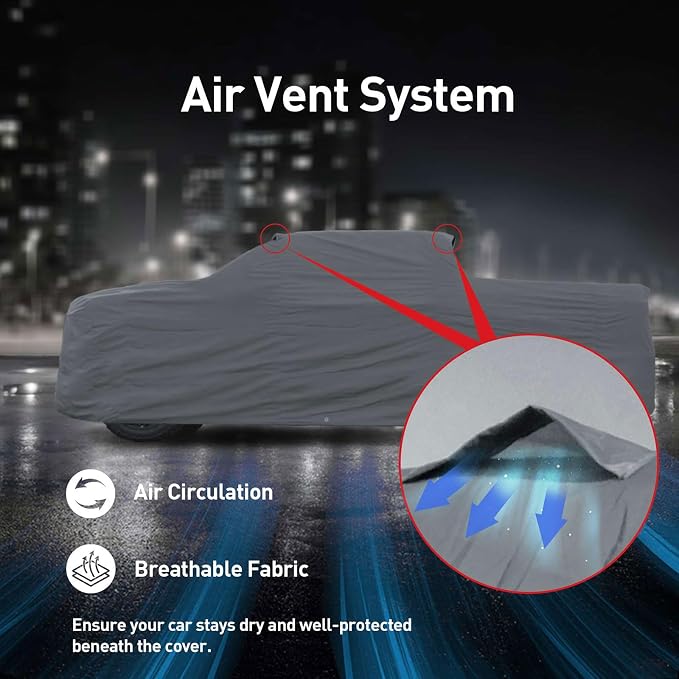 USCarCover Supreme All Weather Protection, Breathable Car Cover - Image 5
