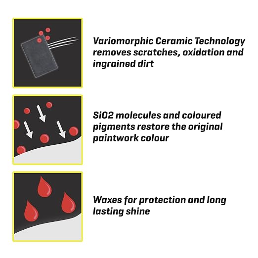 T-Cut Light Red Scratch Remover Color Fast Paintwork Restorer Car Polish - Image 7