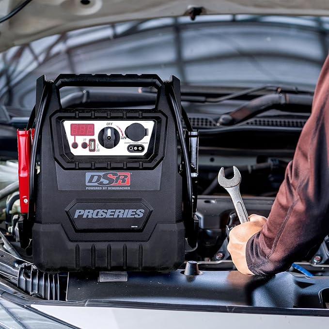Schumacher Electric DSR ProSeries Car Battery Jump Starter, Maintainer & - Image 3
