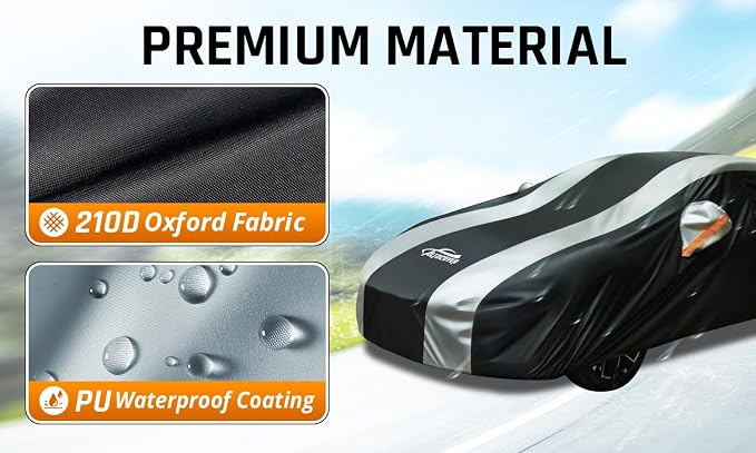 Large Car Covers Waterproof for All Weather Protection - Image 2