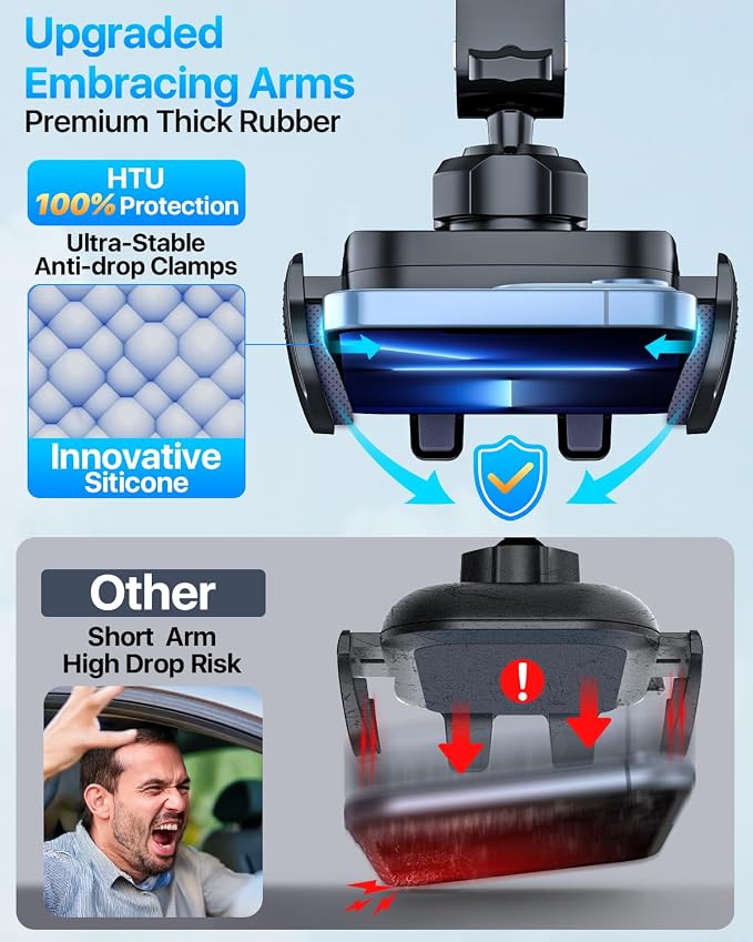 2025 Ultimate Car Phone Mount【98+LBS Strongest Suction & Military-Grade】【Patent - Image 7