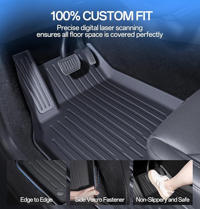 Floor Mats Fit for Model Y 2026-2025 Juniper 5-Seat - Image 2