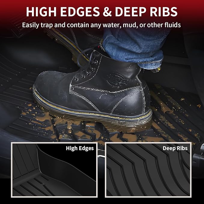 LASFIT Floor Mats for Mercedes Benz CLA 2014-2019 & GLA 2015-2020 250/45 AMG - Image 3