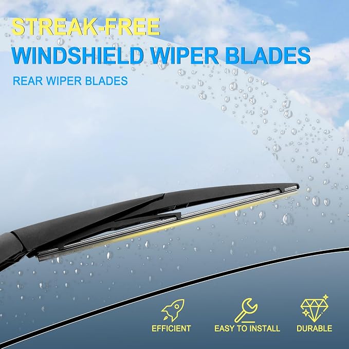 CJPPPZIW® Windshield Wipers-28 Inch+28 Inch+11 Inch Replacement - Image 6