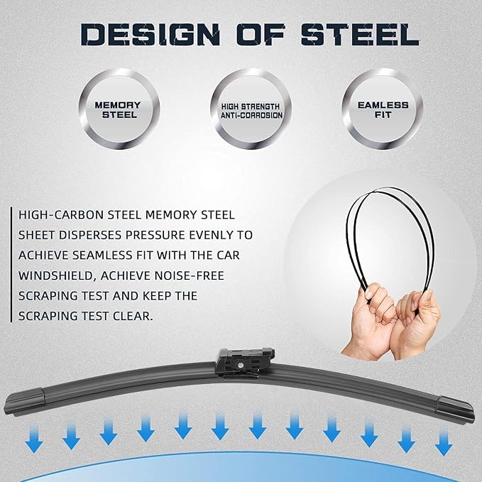 AUTOBOO 26"+22" Windshield Wipers Blades Replacement - Image 5