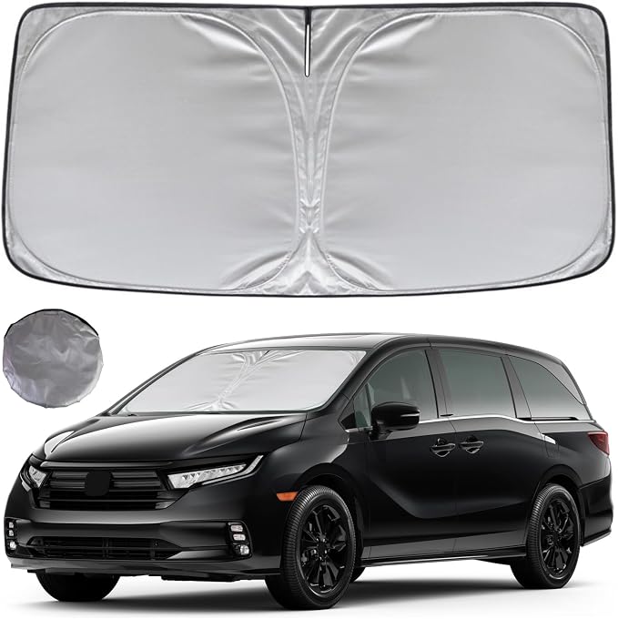 KAYZT Windshield Sun Shade for 2018-2025 2026 Hon-da Odyssey LX EX EX-L Touring by KAYZT