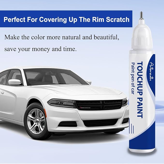 Bright White Touch Up Paint for Dodge-Exact Match–Chips and Nicks Car Paint - Image 6