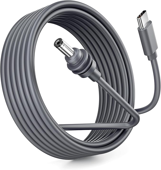 Starlink Mini Cable 10FT/3M DC Power Cable Type C to DC Replacement 18AWG by SOARUN