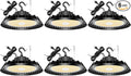 6Pack LED High Bay Lights, Super Bright 200W UFO High Bay LED Shop Lights by BBESTLED
