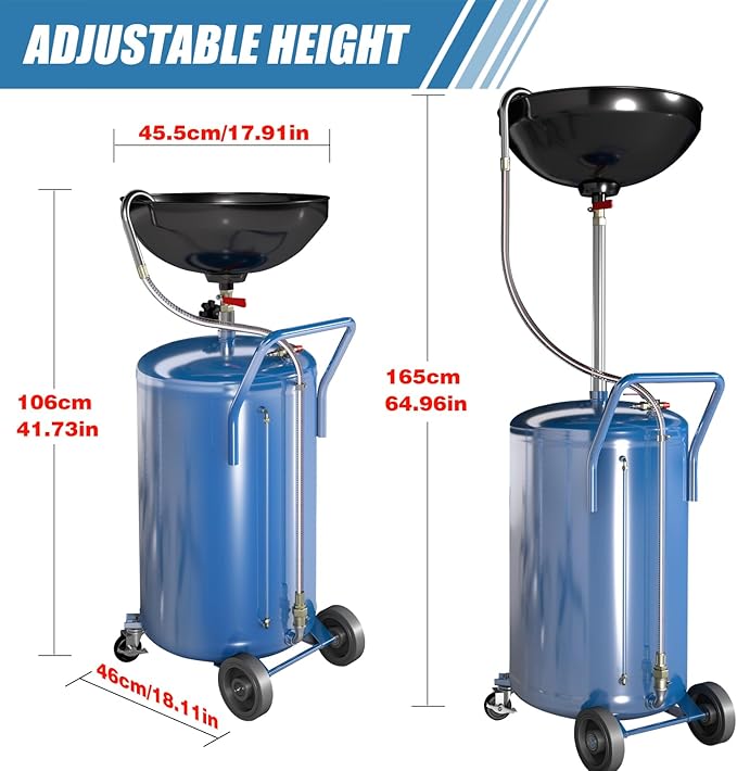 20 Gallon Waste Oil Drain Tank - Image 2