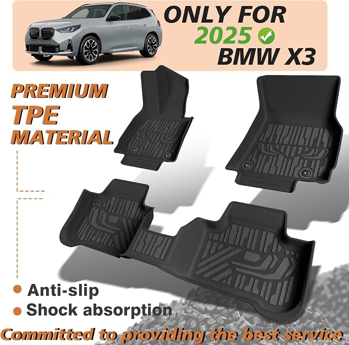 TripleAliners Floor Mats All Weather Compatible - Image 2