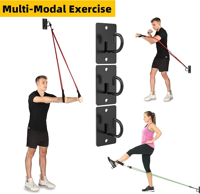 Resistance Band Wall Anchors System, Wall Mount Workout Anchors - Image 4