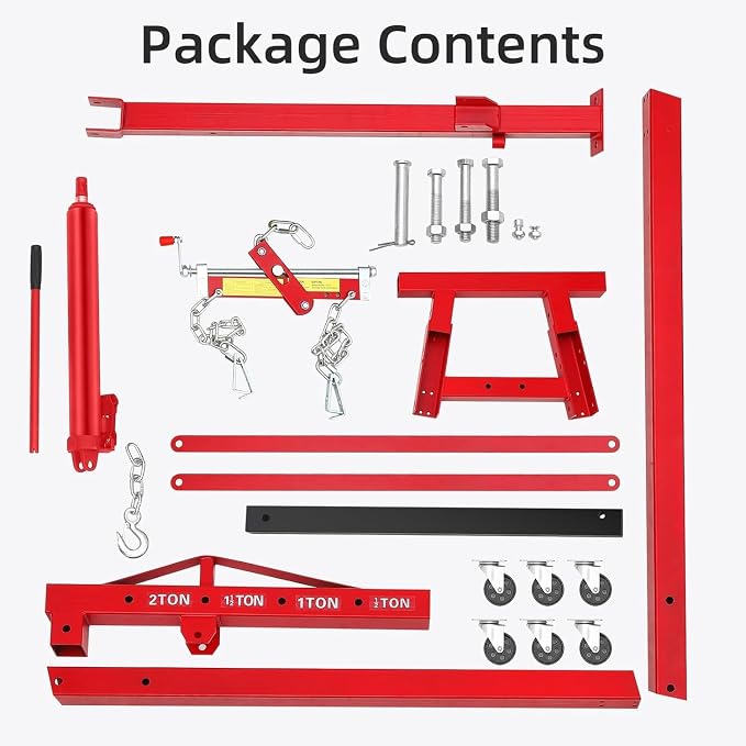 2.5 ton Engine Lift Cherry Picker - Image 6