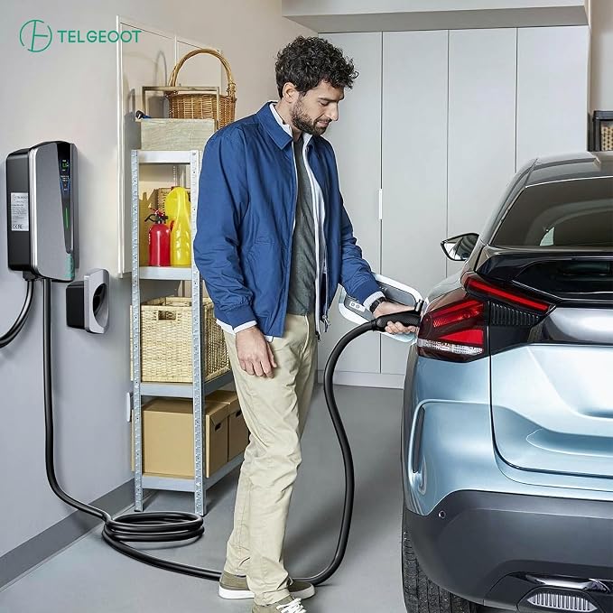 Level 2 EV Charger 48Amp, Indoor/Outdoor Electric Car Charger EVSE SAE J1772 - Image 6