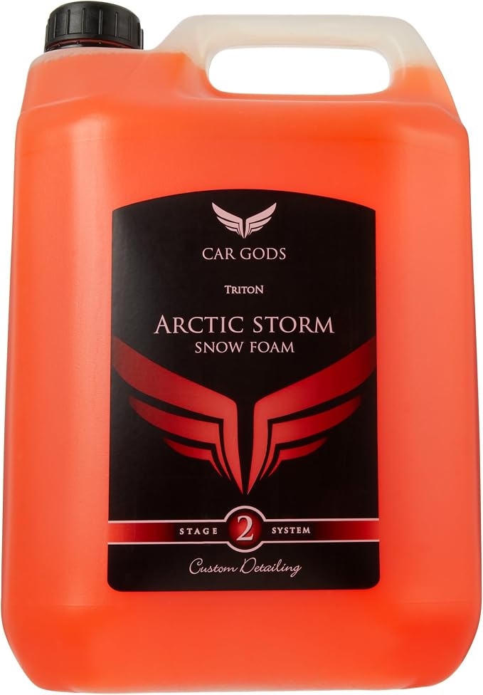 Car Gods Arctic Storm Super Thick Snow Foam Shampoo Orange Scent 170 Fl Oz by CarGods