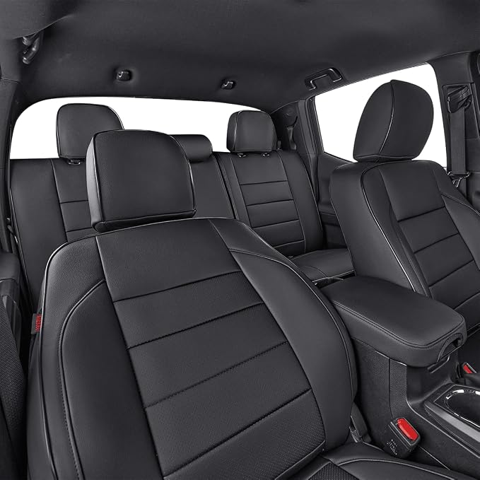 EKR Custom Fit Tacoma Leather Car Seat Covers - Image 5