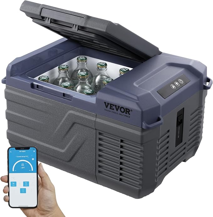 VEVOR Car Refrigerator, 12 Volt Car Refrigerator Fridge, 9 L Single Zone by VEVOR