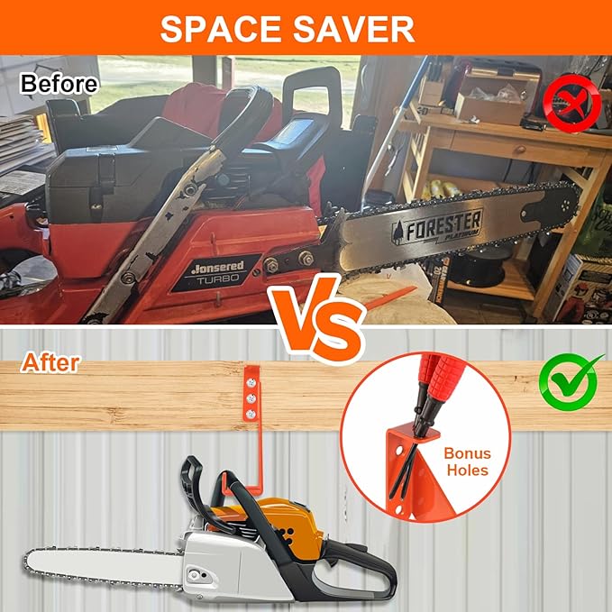 3 in 1 Chainsaw Holder 10" - Image 2