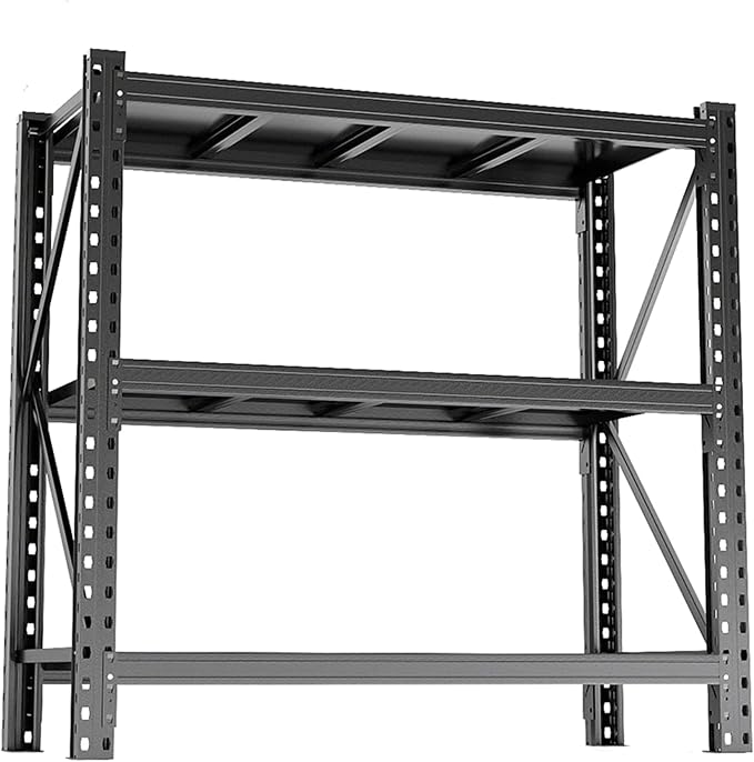 Storage Rack, Heavy Duty Metal Garage Shelving, 5 Tier Adjustable Utility Shelf by Notmise