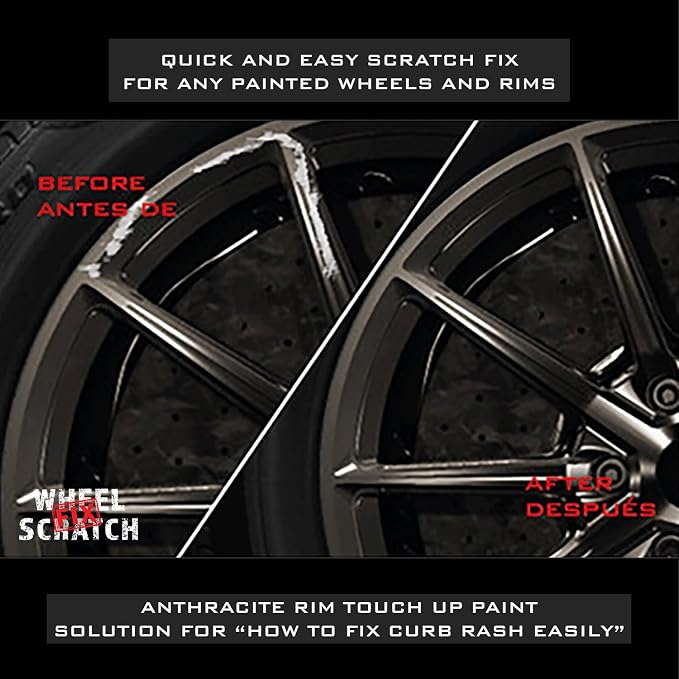 Gray Rim Touch Up Paint, Car Wheel Scratch Repair, Wheel Touch Up Paint Pen - Image 3