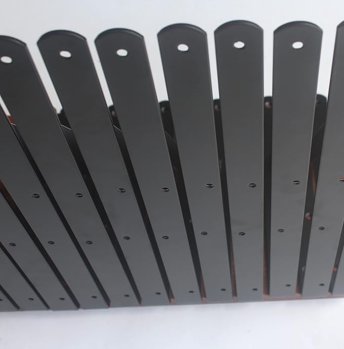 32 Pack L14 x H 10" Black Heavy Duty Shelf Brackets - Image 4