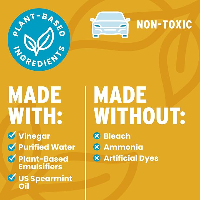 Vinegar Cleaner, Plant-Based, Natural Mint Scent - Image 7