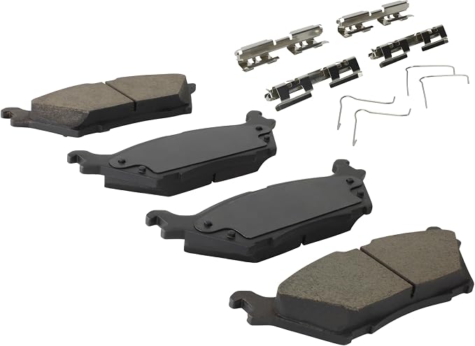 Premium Ceramic Rear Brake Pads Compatible - Image 2