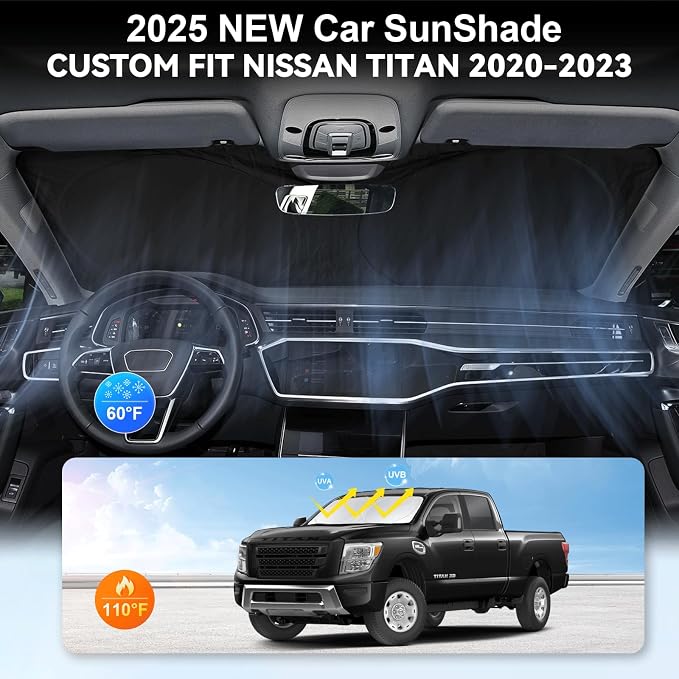 Custom Fit Titan Windshield Sunshade - Image 4