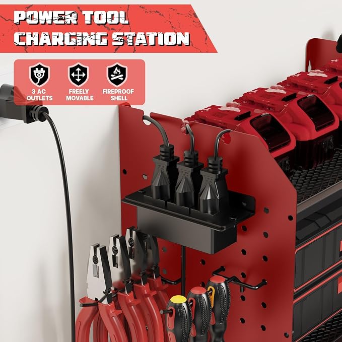 45" Power Tool Organizer Wall Mount - Image 6