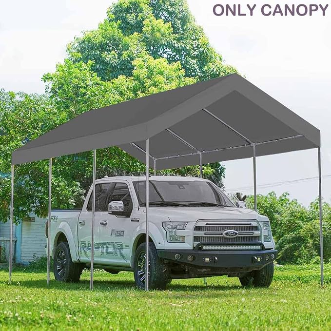 12'x20' Upgraded Carport Replacement Top Canopy Cover - Image 2