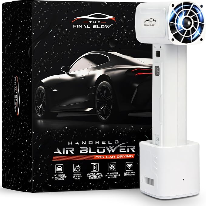 Car Dryer Air Blower | US Brand | Turbo Jet Blower by TheFinalBlow