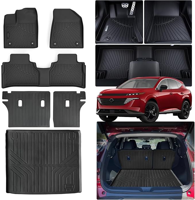 Floor Mats & Trunk Mat for 2025 Nissan Murano by SANBAN-AXE