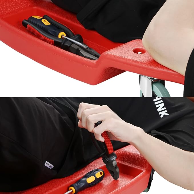 DNA MOTORING TOOLS-00238 48 Inches Heavy-Duty Low-Profile Roller Automotive - Image 6