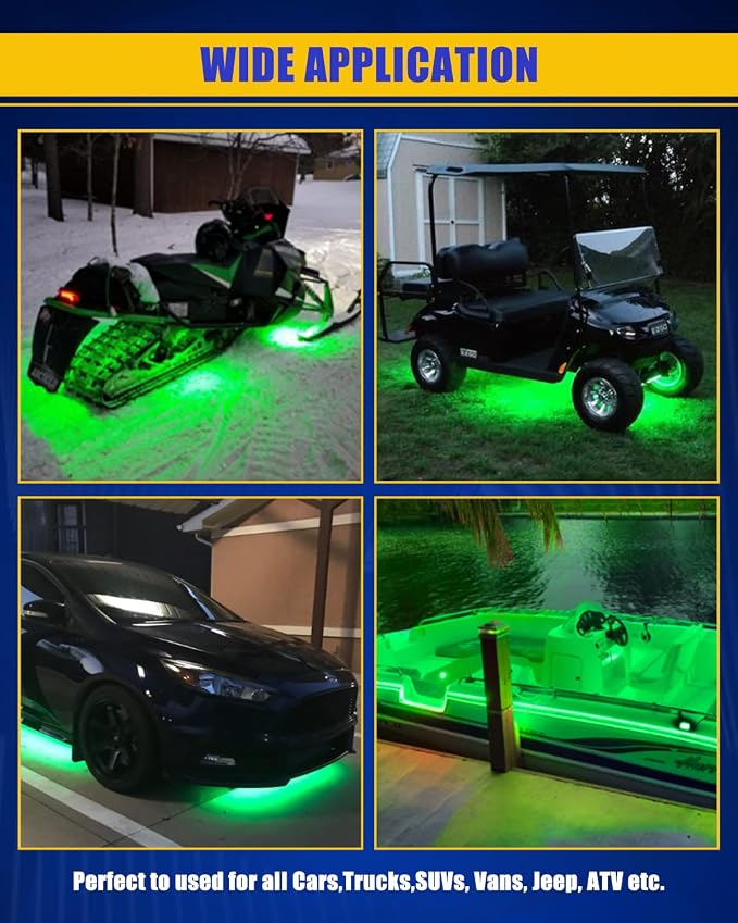 Boat Led Strip Light, 12V Waterproof Marine Boat Interior Courtesy Deck - Image 5