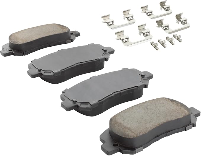 Premium Ceramic Front Brake Pads Compatible - Image 2