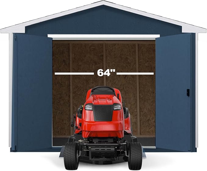 Handy Home Products Charleston Value Gable 10x8 Do-It-Yourself Wooden Storage - Image 2