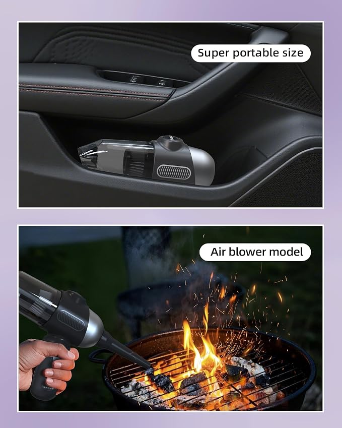 2025 Upgraded Mini Car Vacuum - Image 5