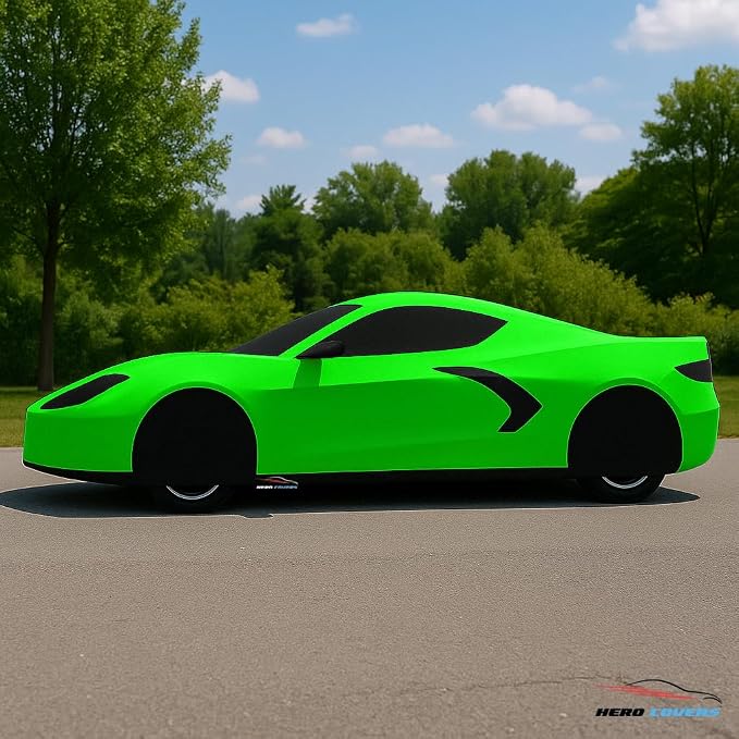 C8 Car Cover Fit for Corvette C8 Indoor and Outdoor Protection - Image 7