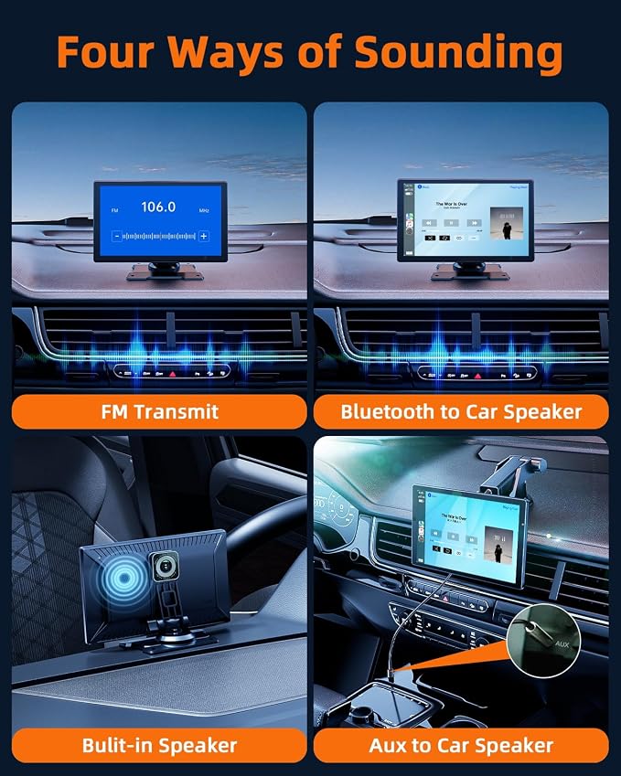 Portable Wireless Carplay Screen - Image 7