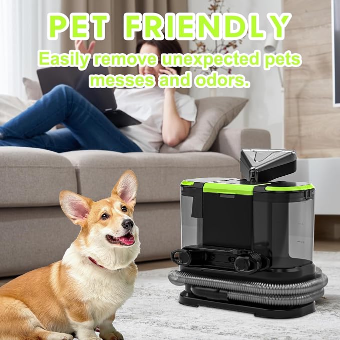 Portable Carpet & Upholstery Cleaner, Deep Cleaning - Image 7